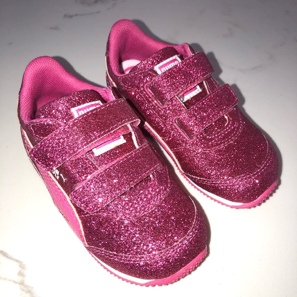 Puma Infant Sneakers “Steeple Glitz Glam” size 5